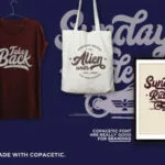 Copacetic Font Poster 6