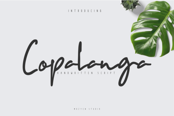 Copalanga Font Poster 1