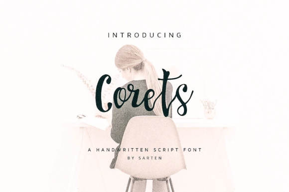 Corets Font Poster 1