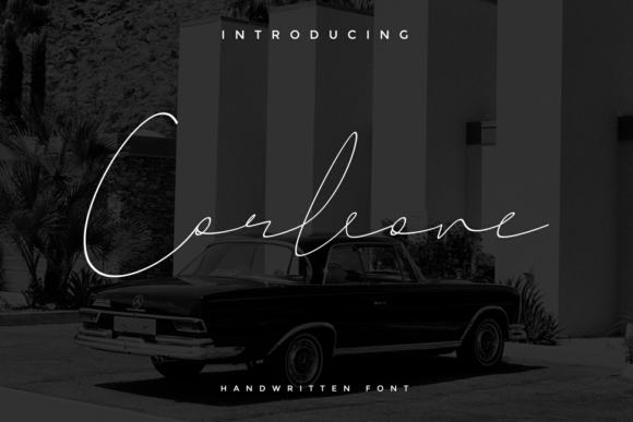 Corleone Font Poster 1