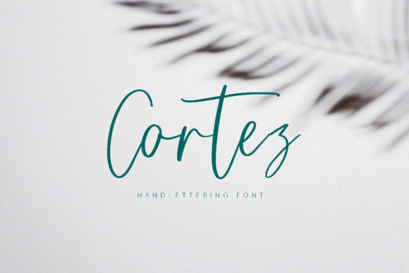 Cortez Font Poster 1