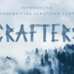 Crafters Font Poster 1