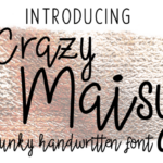 Crazy Maisy Font Poster 1