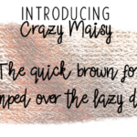 Crazy Maisy Font Poster 4