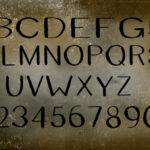 Crazygrunge Font Poster 2