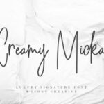 Creamy Micka Font Poster 1