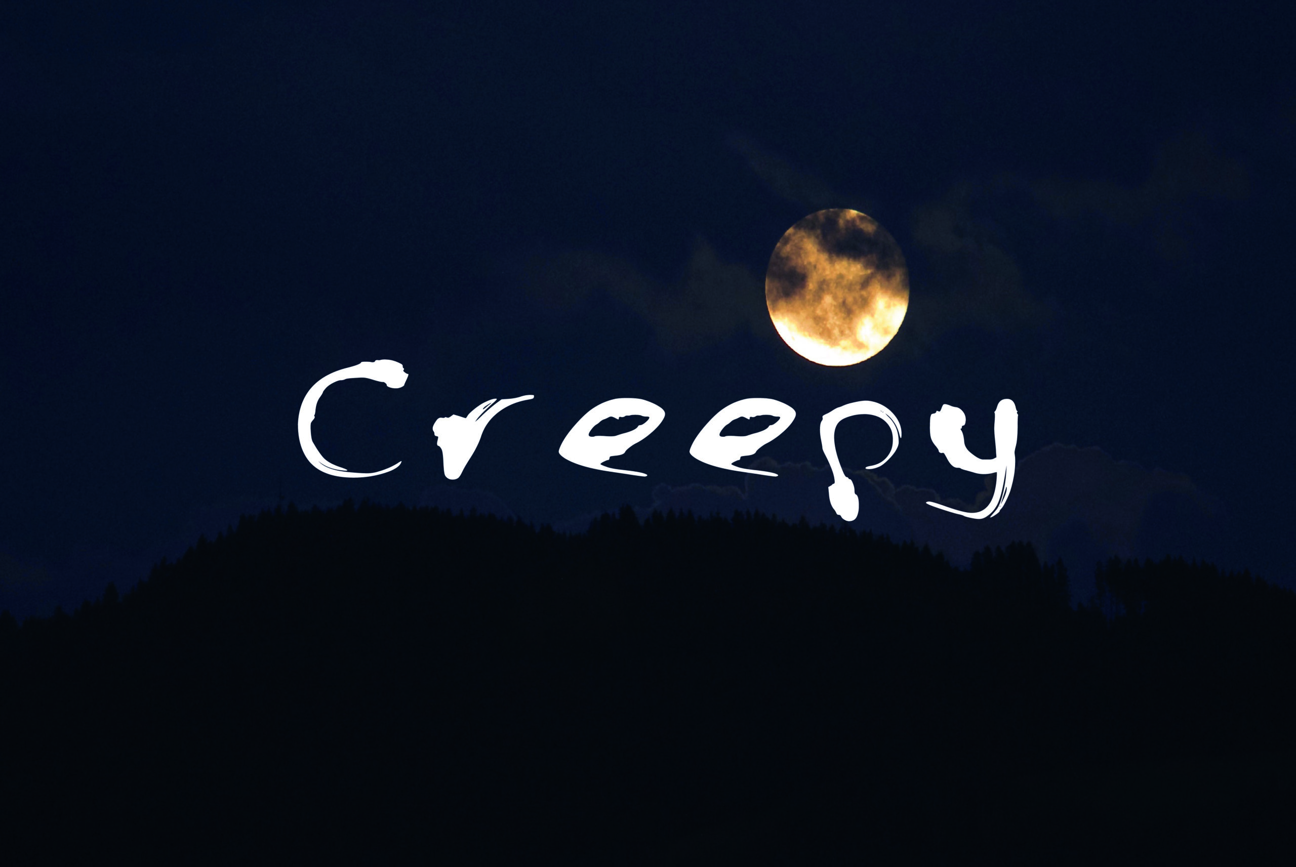 Creepy Font