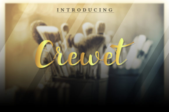 Crewet Font Poster 1