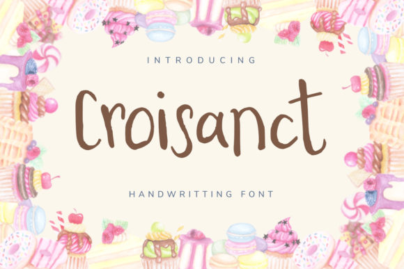 Croisanct Font Poster 1