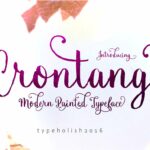 Crontang Font Poster 1