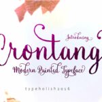 Crontang Font Poster 1