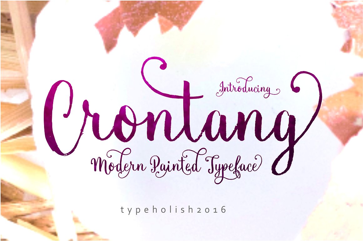 Crontang Font Poster 1