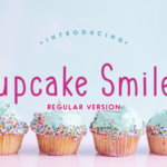 Cupcake Smiles Family Font Poster 1