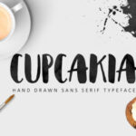 Cupcakia Font Poster 1
