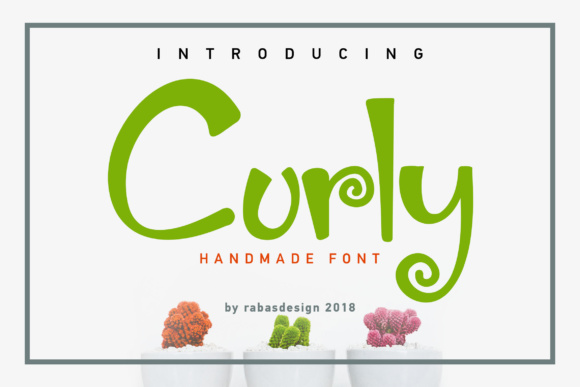 Curly Font