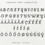 Curriwiz Font Poster 4