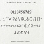 Curriwiz Font Poster 6