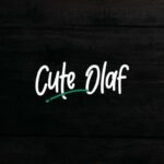 Cute Olaf Font Poster 1