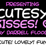 Cutesy Kisses Font Poster 1