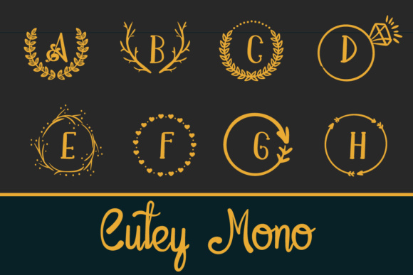 Cutey Mono Font
