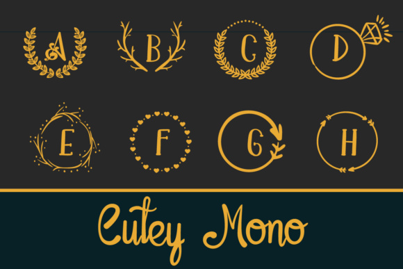 Cutey Mono Font