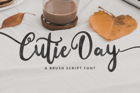 Cutie Day Font Poster 1