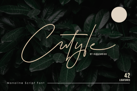 Cutyle Script Font