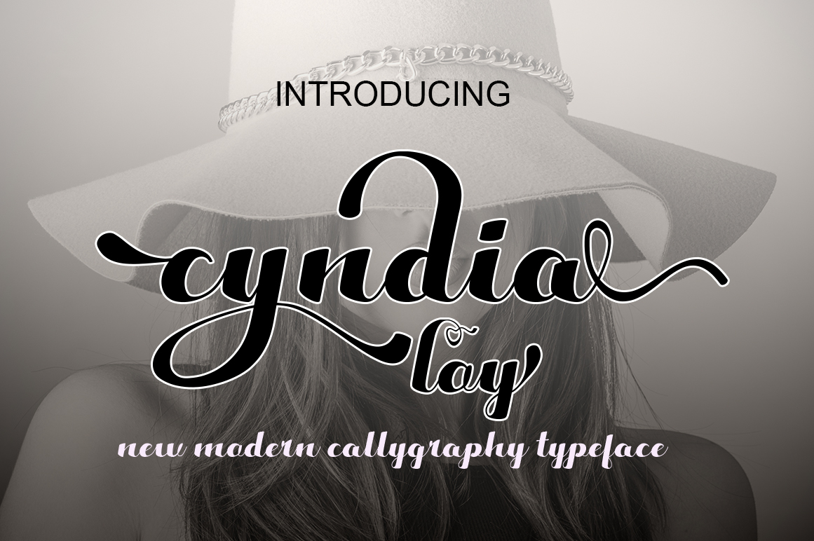 Cyndia Loy Font Poster 1