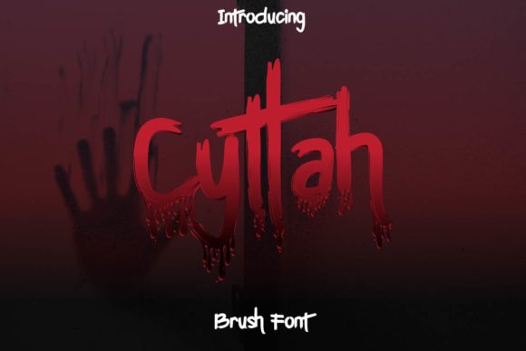 Cyttah Font Poster 1