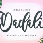 Dadali Font Poster 1