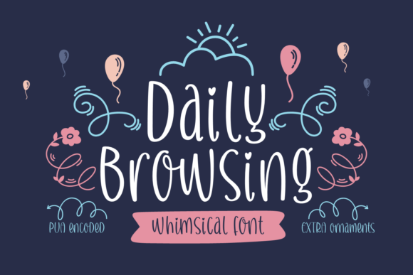 Daily Browsing Font