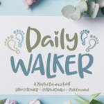 Daily Walker Font Poster 1