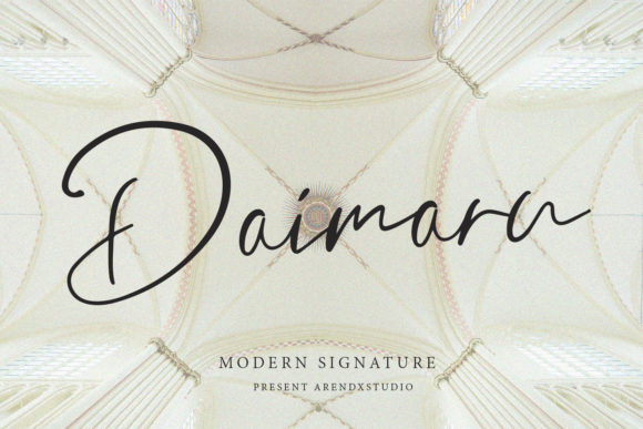 Daimaru Font Poster 1