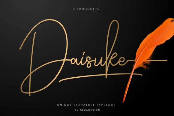 Daisuke Font Daisuke Font Poster 1