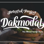 Dakmodal Font Poster 1