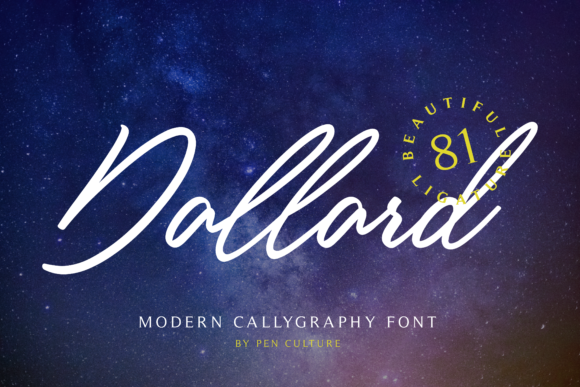 Dallard Font Poster 1