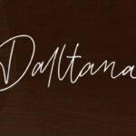 Daltana Font Poster 1