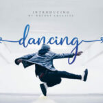 Dancing Font Poster 1