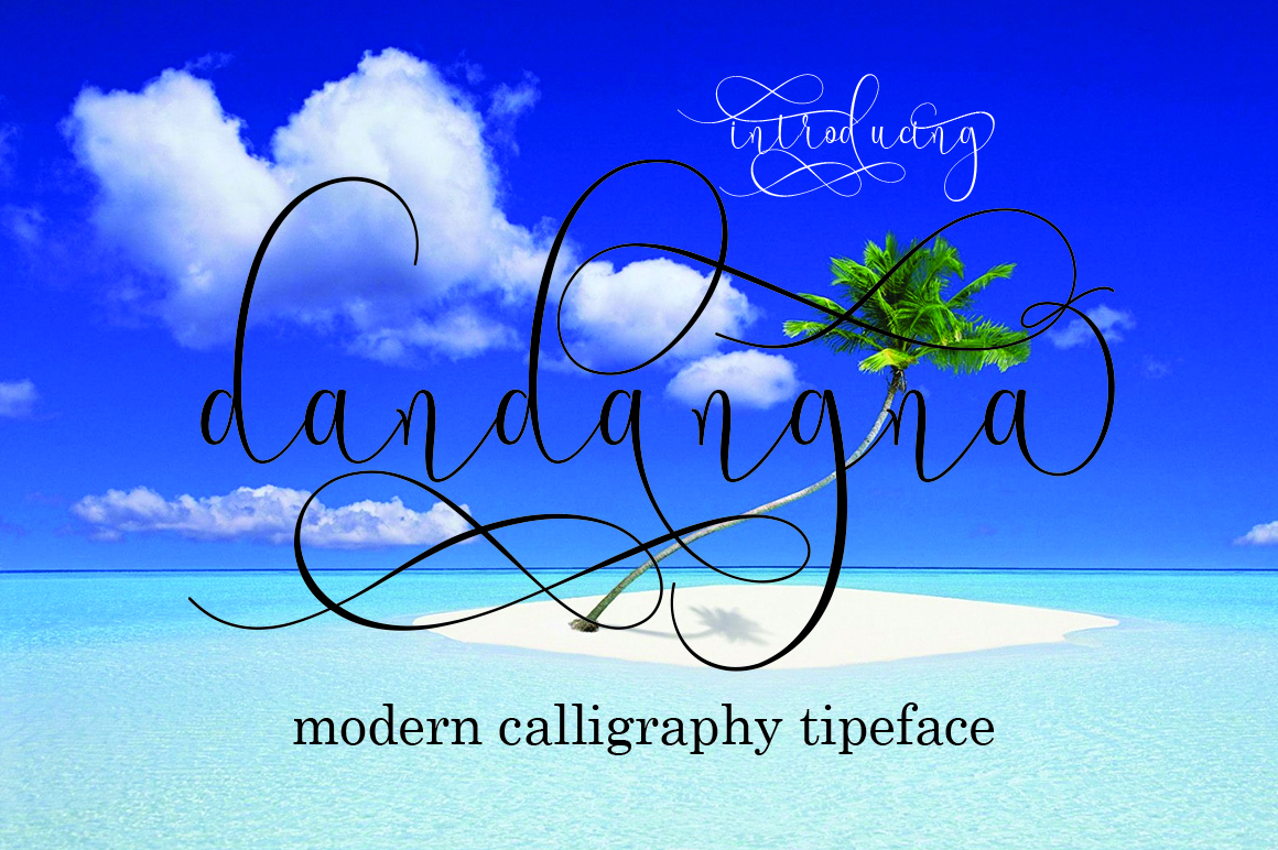 Dandangna Font Poster 1