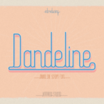 Dandeline Font Poster 1