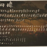 Danica Font Poster 10