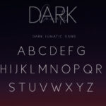 Dark Lunatic Duo Font Poster 11