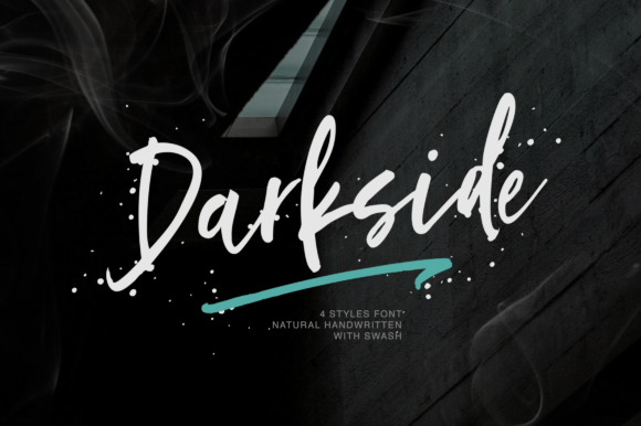 Darkside Font Poster 1