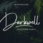 Darkwell Family Font Poster 1