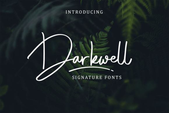 Darkwell Family Font Poster 1