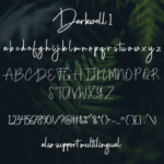 Darkwell Family Font Poster 10