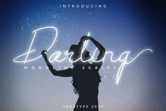 Darling Font Darling Font Poster 1