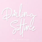 Darling Suttine Font Poster 7