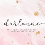 Darloune Font Poster 1