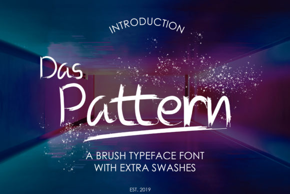 Das Pattern Font Poster 1